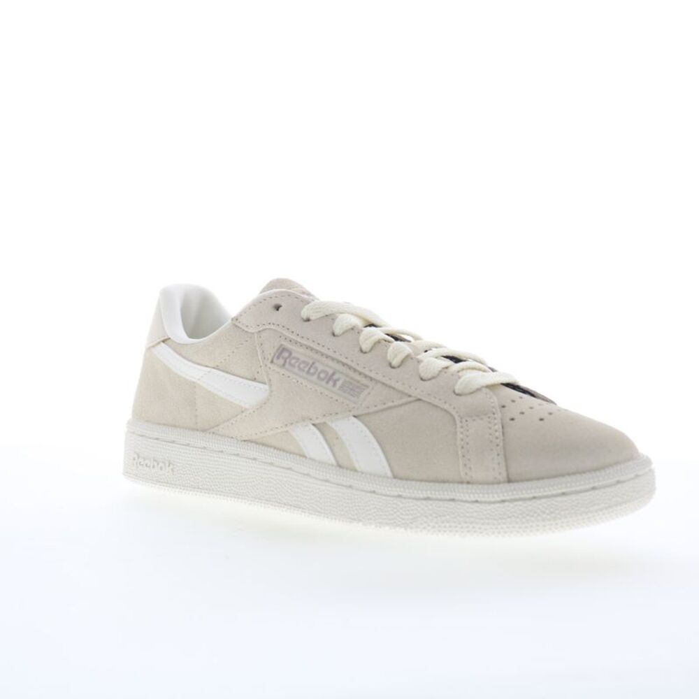 Reebok Womens Club C Grounds UK Beige Shoes (NWT) - Picture 2 of 7
